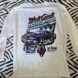 Brandy Melville/ John Galt Long sleeve graphic tee